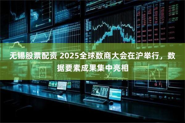 无锡股票配资 2025全球数商大会在沪举行，数据要素成果集中亮相